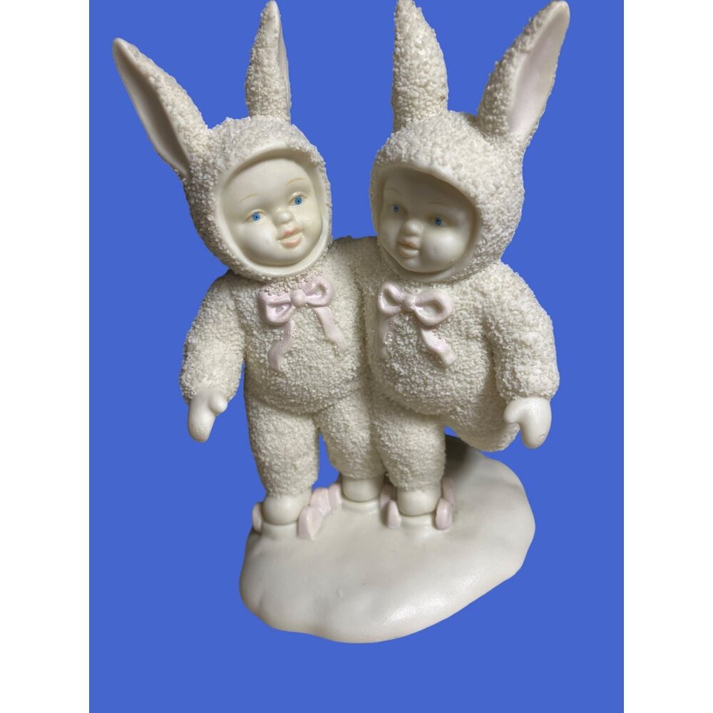 Department 56 Snow Bunnies Figurine  “I’ve Got A Brand New Pair Of Roller skates
